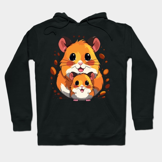 Hamster Fathers Day Hoodie by JH Mart